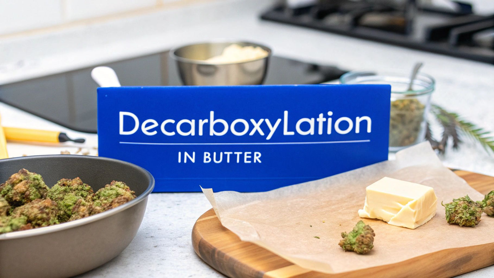 Decarboxylierung in butter für maximale wirkung