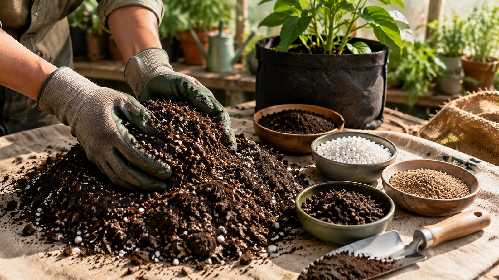 Living Soil Rezept: Cannabis-Erde selbst mischen & pflegen