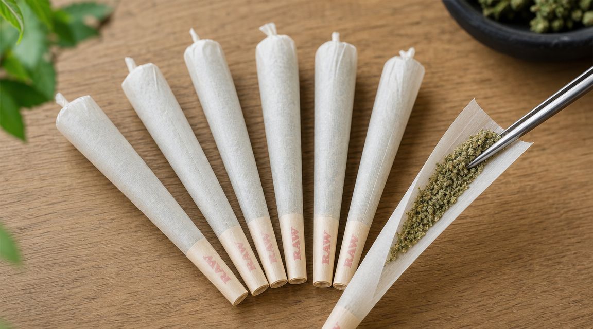 Vorgedrehte Joint Hülsen: Schnell & einfach nutzen