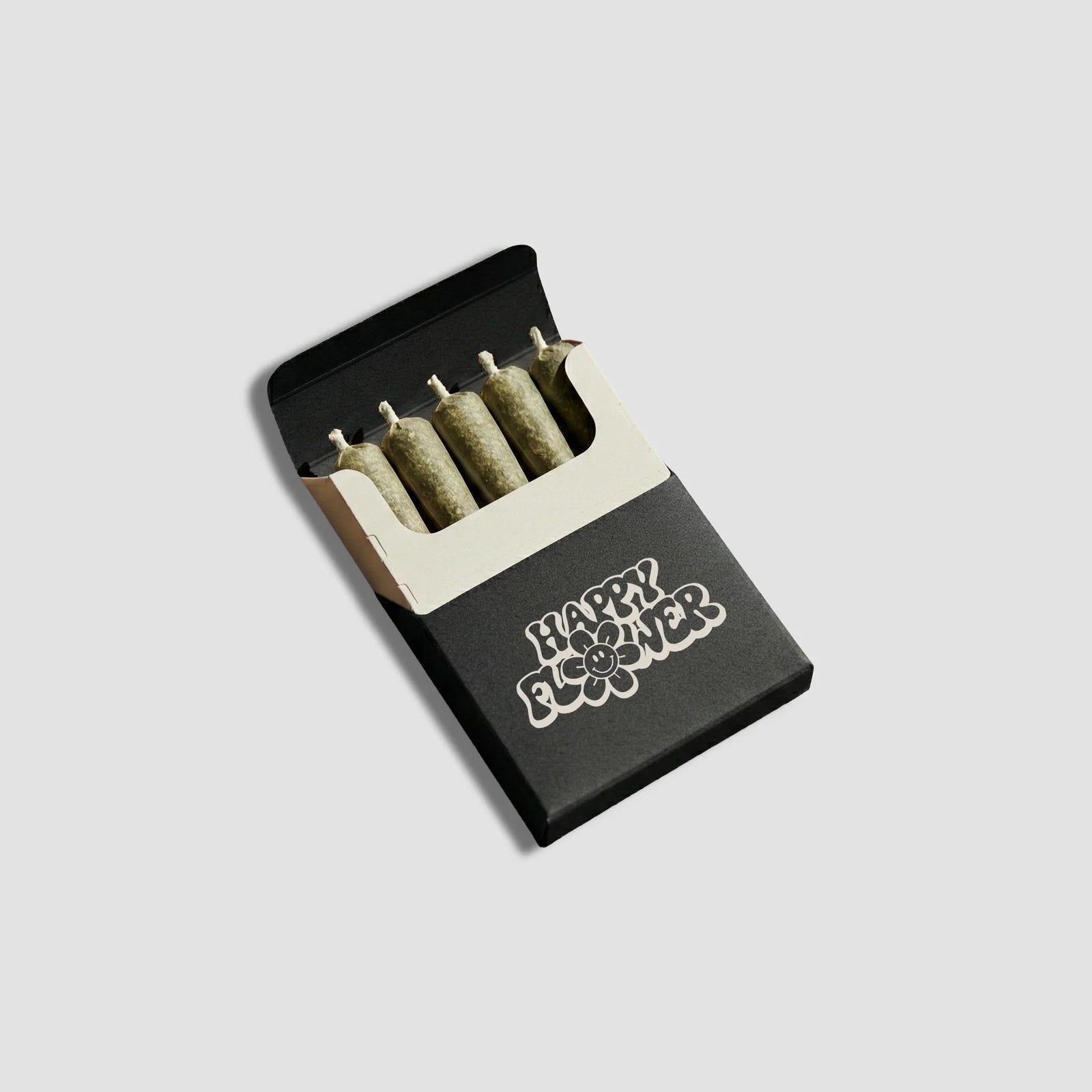 Happy Flower Pre‑Roll Lemon Cherry Gelato Joint mit 1 g Premium‑Cannabis (THC/HHC), sorgfältig gerollt für gleichmäßigen Abbrand, diskret verpackt für schnellen Versand