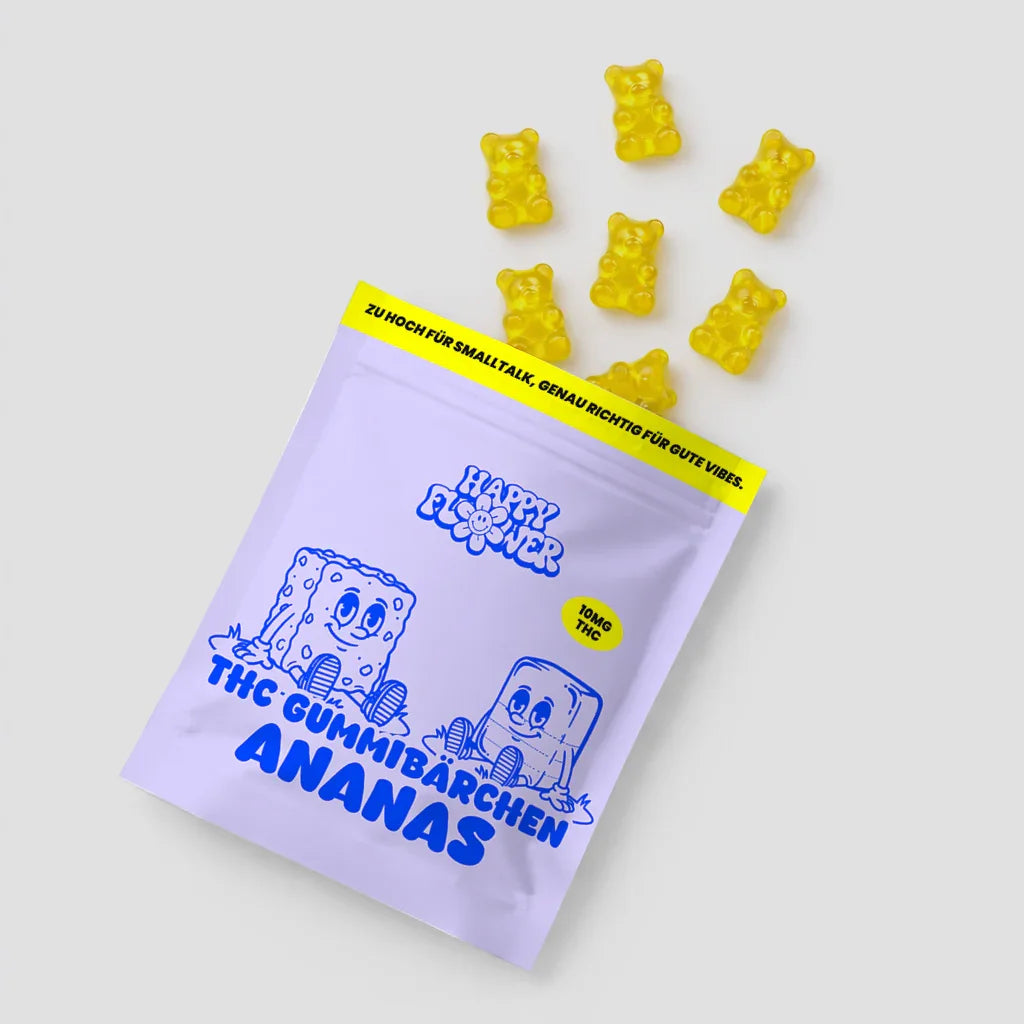 THC Gummibärchen Ananas – Produktdetail Ansicht