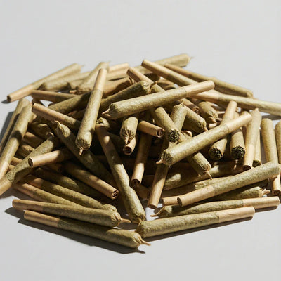Happy Flower Pre‑Roll Lemon Cherry Gelato Joint mit 1 g Premium‑Cannabis (THC/HHC), sorgfältig gerollt für gleichmäßigen Abbrand, diskret verpackt für schnellen Versand