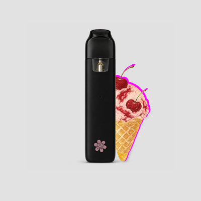 THC Cherry Gelato Vape (1 ml / 95 %) Vape Kartusche bei Happyflower